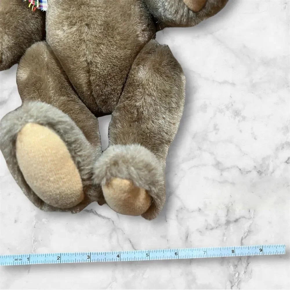 Vintage 1983‎ Charmco Charm Co Brown Teddy Bear Stuffed Animal